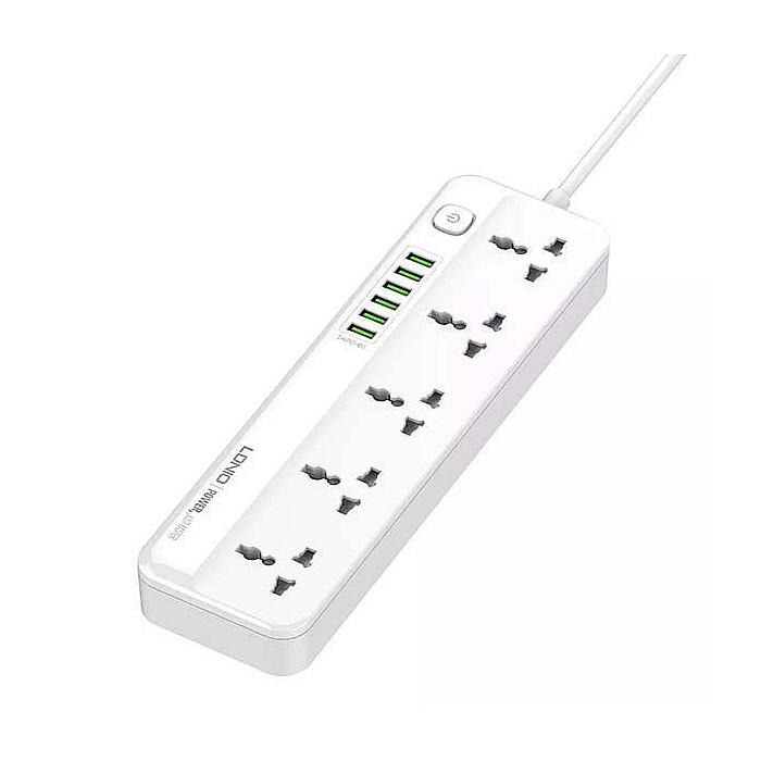 LDNIO SC5614 Power Strip 5 AC Outlets and 6 USB Charging Ports